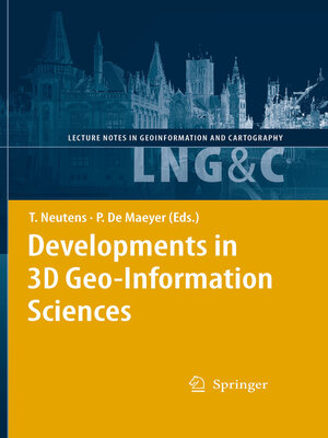cover image of Developments in 3D Geo-Information Sciences